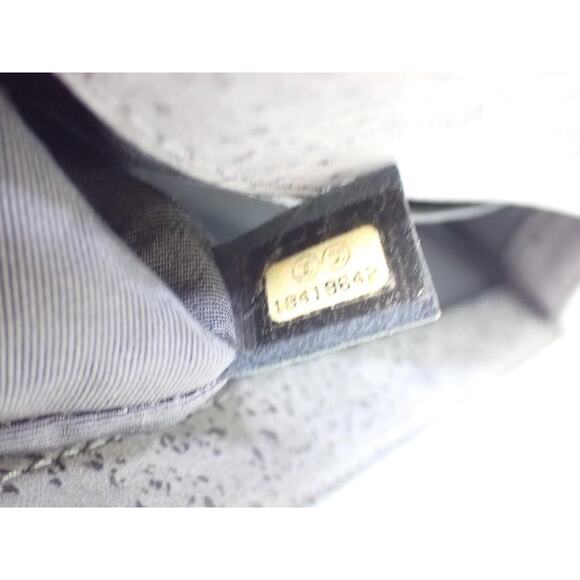 Chanel Grey Spotted Boy Bag Old Medium Iridescent Classic Quilted CC Crossbody - Picture 14 of 16